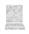 PIATTINO QUAD.MARBLE WHITE CM13  