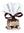 QUARANTA TORRONE CHOCOLATE NOUGAT CONFECTION CUBE                                                   